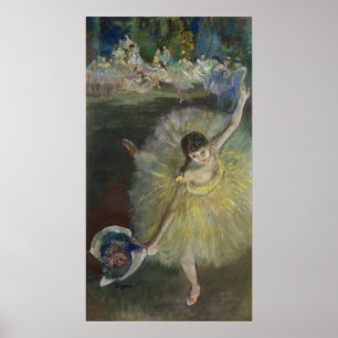 Póster Final de un Arabesque, 1877 de Edgar Degas el  