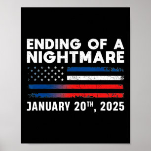 Póster Final de una noche aterradora 20 de enero de 2025