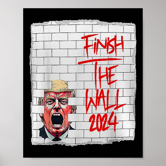 Póster Finalizar El Muro 2024 (Frente)