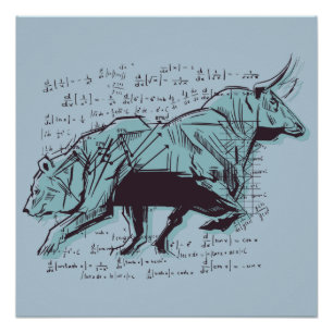 Póster Financiación del análisis de mercado de valores