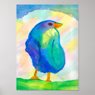 Póster Finch Art Poster Print