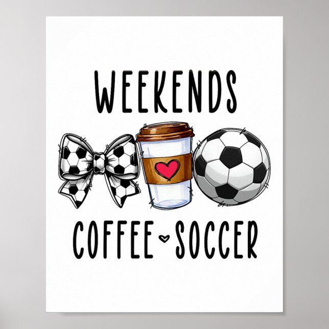 Póster Fines de semana Café Fútbol _2  (Frente)