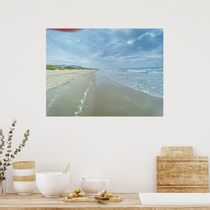 Póster Finger Lens Beach Scene