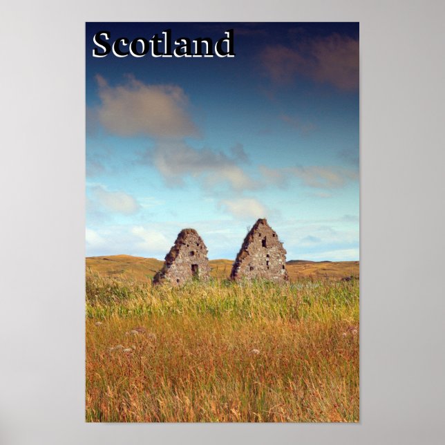 Póster Finlaggan, Escocia (Frente)