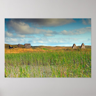 Póster Finlaggan, Islay, Escocia