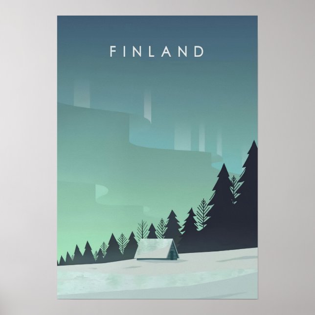 Póster Finland (Frente)