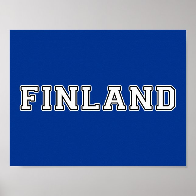 Póster Finlandia (Frente)
