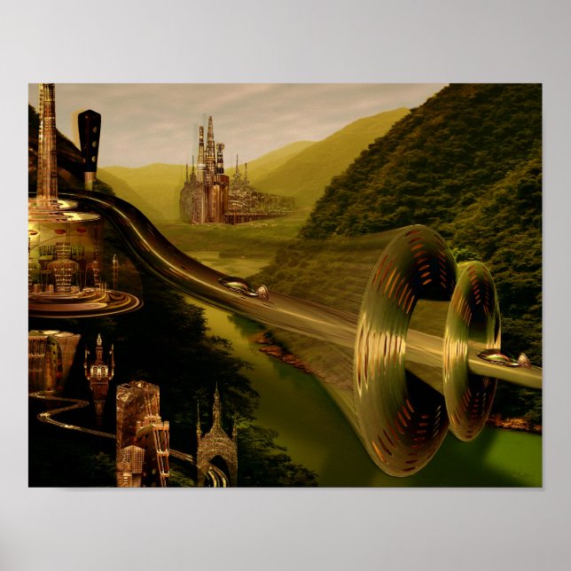 Póster Finn Print (Frente)