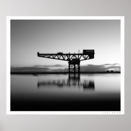 Póster Finnieston Crane Glasgow