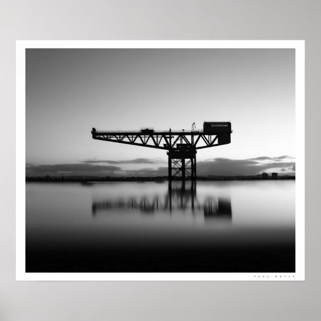 Póster Finnieston Crane Glasgow (Frente)
