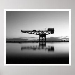 Póster Finnieston crane Glasgow