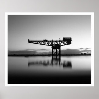 Póster Finnieston crane Glasgow