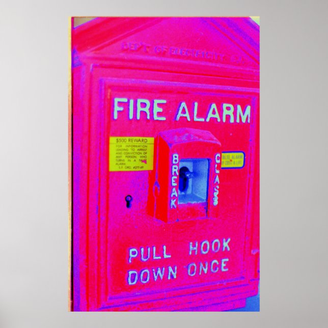 Póster Fire Alarm (Frente)