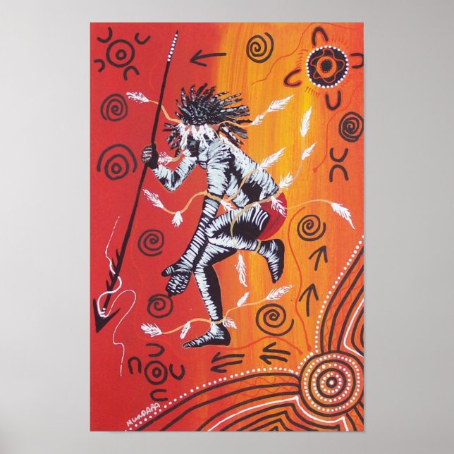 Póster Fire Dancer Poster by Mundara (Frente)