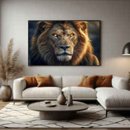 Póster Fire Eyes of the Jungle King