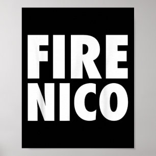 Póster Fire Nico