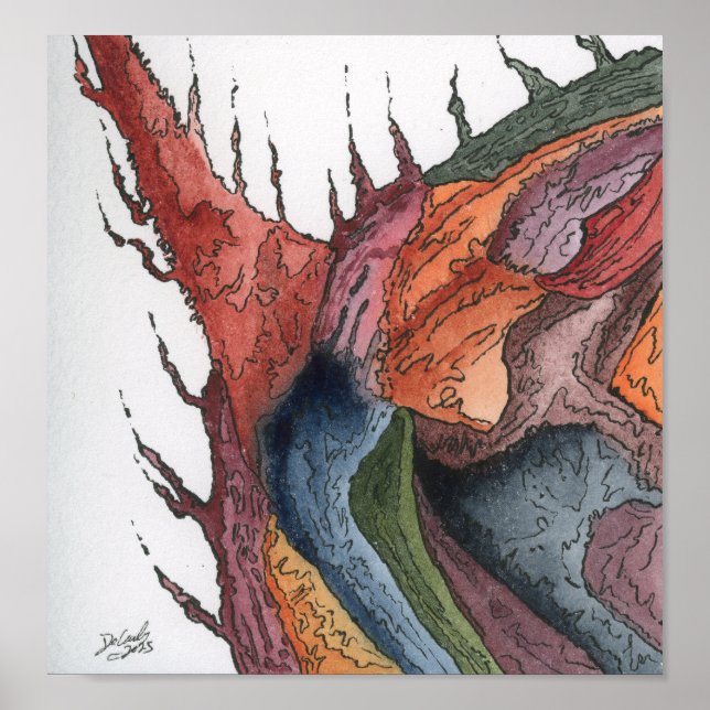 Póster Fire Seed (Frente)