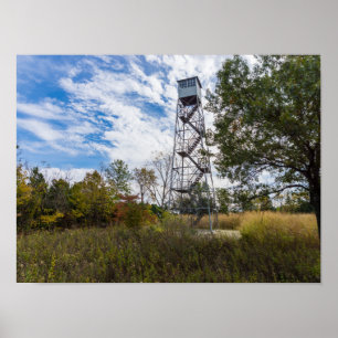 Póster Fire Tower Runge