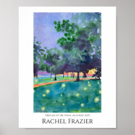 Póster Fireflies at the Naval Academy