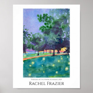 Póster Fireflies at the Naval Academy