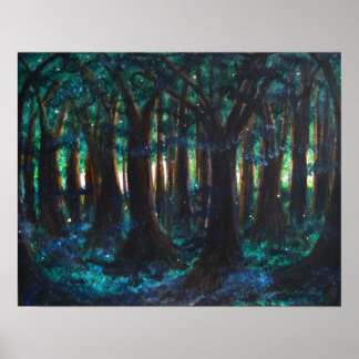 Póster Firefly Rendezvous canvas print