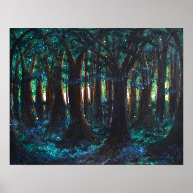 Póster Firefly Rendezvous canvas print (Frente)