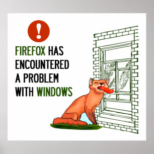 Póster Firefox ha encontrado un problema con las ventanas