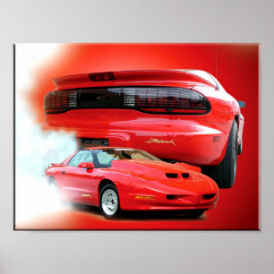 Póster Firehawk Musclecar