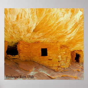 Póster Firehouse ruin