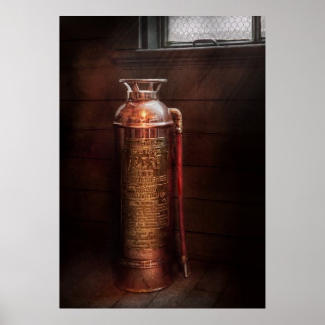 Póster Fireman - Alerta (Frente)