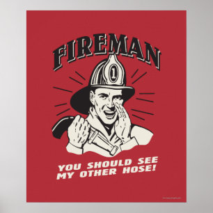 Póster Fireman: Deberías Ver Mi Otra Mano