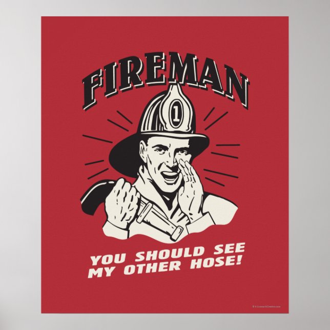 Póster Fireman: Deberías Ver Mi Otra Mano (Frente)
