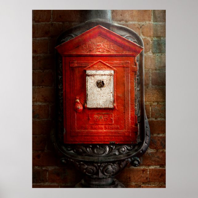 Póster Fireman - La caja de fuego (Frente)