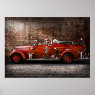 Póster Fireman - Motor FGP No2