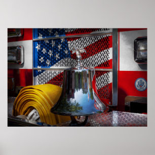 Póster Fireman - Red Hot