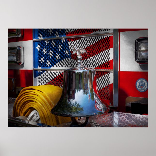 Póster Fireman - Red Hot (Frente)