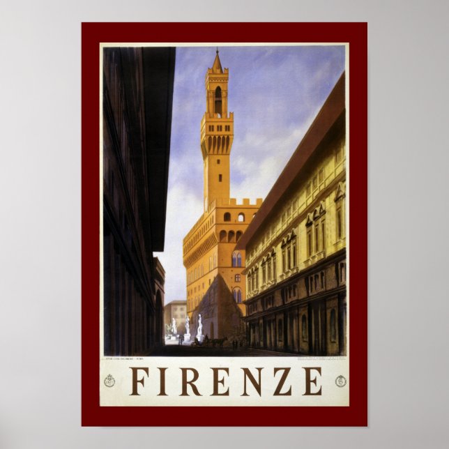 Póster Firenze (Frente)