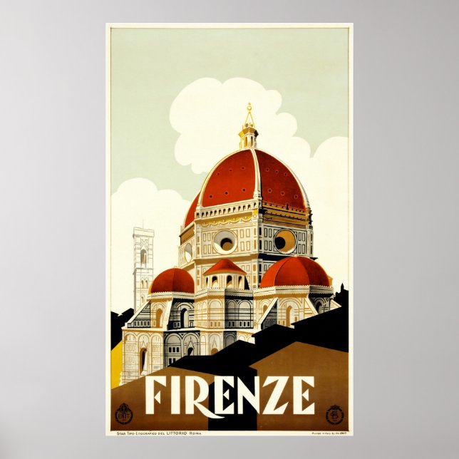 Póster Firenze (Frente)