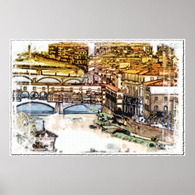 Póster Firenze (Frente)