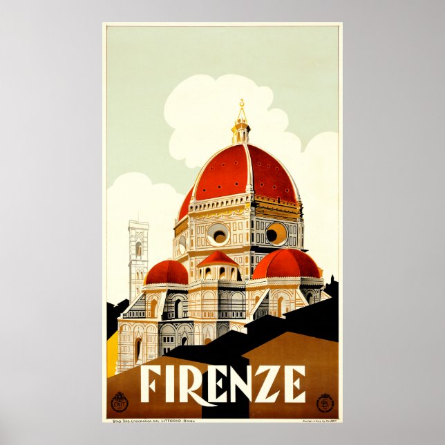 Póster Firenze (Frente)