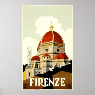 Póster Firenze