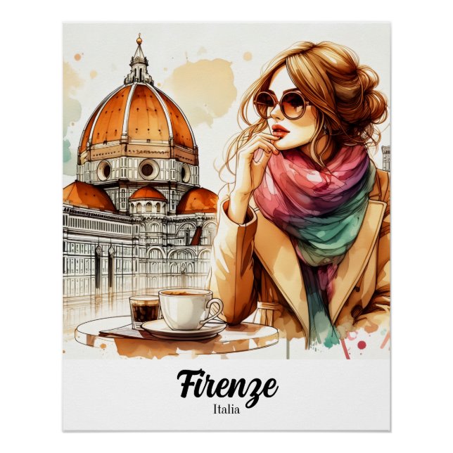 Póster Firenze (Anverso)