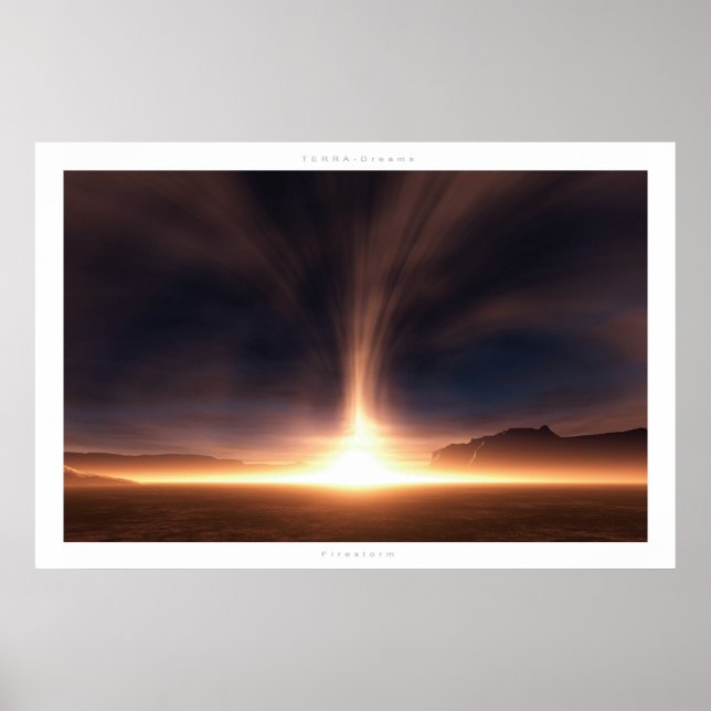 Póster Firestorm (Frente)