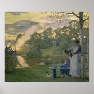 Póster Fireworks, 1922