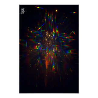 Póster Fireworks through 3D Glasses 2