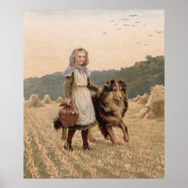 Póster Firm Friends, principios del siglo XX, (Frente)