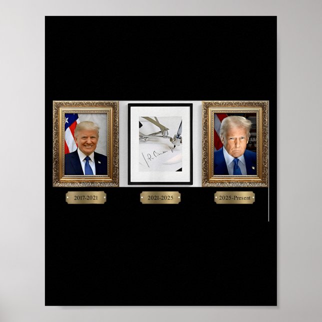 Póster Firma Autopen de Biden (Frente)