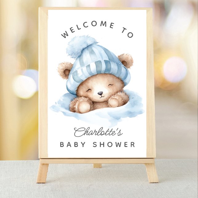 Póster Firma de bienvenida de Baby Shower de Snuder Up Be (Subido por el creador)