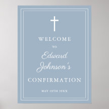 Firma de bienvenida de confirmación de frontera mo