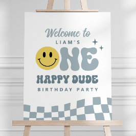 Póster Firma de bienvenida de la fiesta de cumpleaños de 
